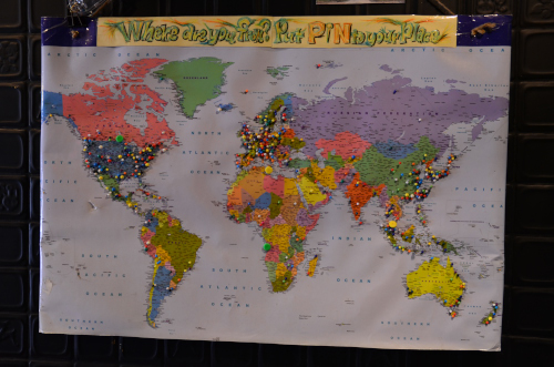 ゲストハウス品川宿の世界地図