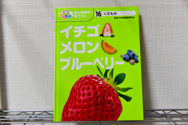 苺ソムリエとしてポプラ社の児童向け教育本「めざせ！栽培名人花と野菜の育てかたイチゴ・メロン・ブルーベリー」の制作に協力したよ